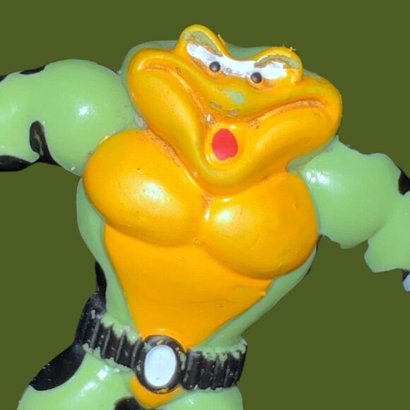 Vintage 1992 Rare Just Toys Battletoads Bend Ems Zitz Loose Figure - Picture 2 of 4